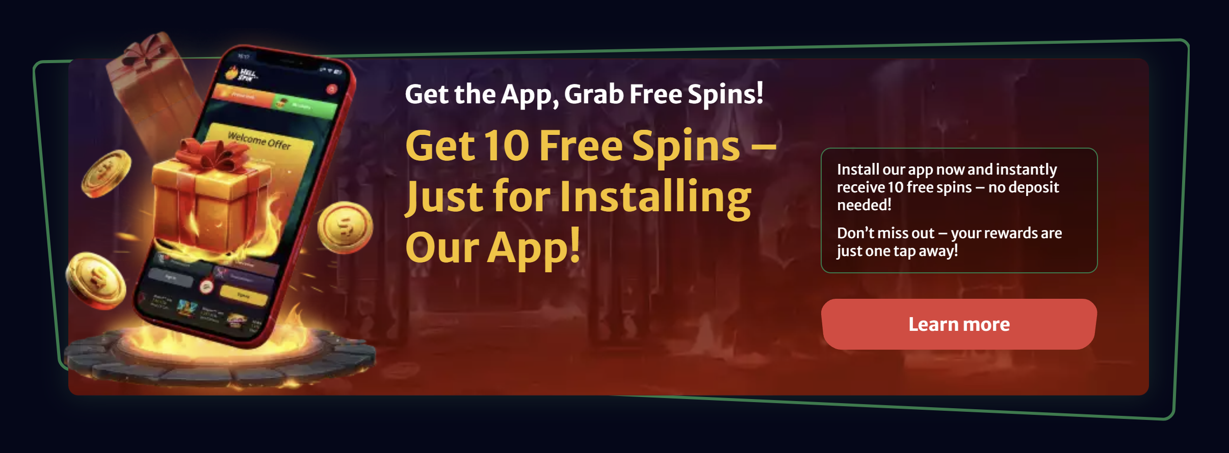 hellspin bonus code